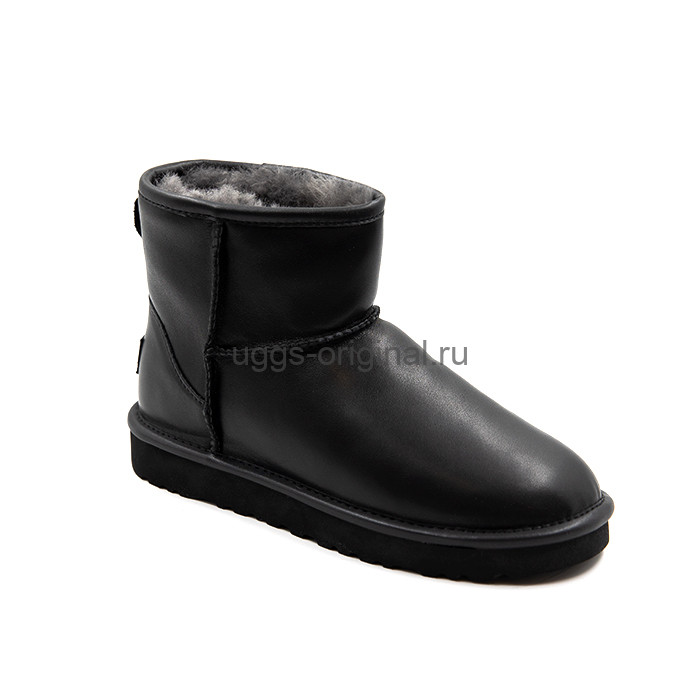 Сlassic Mini Men's Leather Black (кожа)