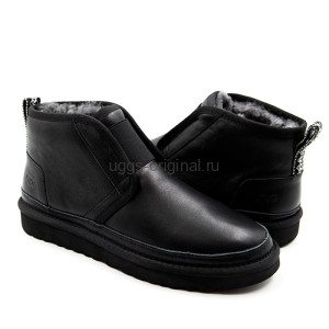 Ботинки Neumel Flex Leather Black (кожа)